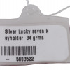 BVLGARI STERLING SILVER LUCKY SEVEN KEYCHAIN PIC-5