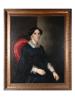 ANTIQUE OIL PAINTING ATTR GUSTAV SPANGENBERG 1859 PIC-0