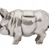 RUSSIAN 84 SILVER PIG FIGURAL SPICE CONTAINER PIC-2