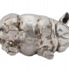 RUSSIAN 84 SILVER PIG FIGURAL SPICE CONTAINER PIC-6
