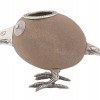 RUSSIAN SILVER SANDSTONE BIRD SHAPED MATCH HOLDER PIC-4