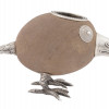 RUSSIAN SILVER SANDSTONE BIRD SHAPED MATCH HOLDER PIC-3