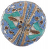 RUSSIAN 84 SILVER AND ENAMEL EASTER EGG PENDANT PIC-4