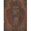 18TH CENTURY MEXICAN RETABLO PAINTING WOOD ICON PIC-2