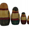 RUSSIAN MATRYOSHKA DOLLS WITH UKRAINIAN MEN, 1993 PIC-7