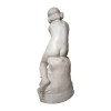 ANTIQUE AFFORTUNATO GORY CARVED MARBLE SCULPTURE PIC-3