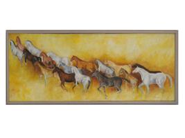 EXPRESSIONIST HORSE OIL PAINTING SIGNED BY ARTIST