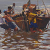 URUGUAYAN OIL PAINTING BY WILLIAM MOREIRA CRUZ PIC-1