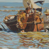 URUGUAYAN OIL PAINTING BY WILLIAM MOREIRA CRUZ PIC-1