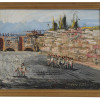 JERUSALEM LANDSCAPE PAINTING SIGNED MORRIS KATZ PIC-0