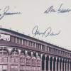 EBBETS FIELD PHOTO W BROOKLYN DODGERS AUTOGRAPHS PIC-3