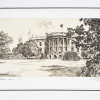 VIEW OF THE WHITE HOUSE ETCHINGS BY L. NESLAY PIC-1