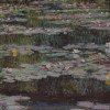 FRAMED WALL PRINT OF WATER LILIES BY CLAUDE MONET PIC-2