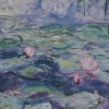 FRAMED WALL PRINT OF WATER LILIES BY CLAUDE MONET PIC-2