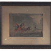 ANTIQUE ENGLISH COLOR ENGRAVING BY JAMES POLLARD PIC-0