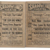 MID CENTURY ELLENVILLE SHADOWLAND THEATRE POSTERS PIC-0