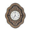 19TH CEN FRENCH MOTHER OF PEARL WOOD WALL CLOCK PIC-0