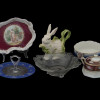 ANTIQUE AND VINTAGE PORCELAIN AND GLASSWARE ITEMS PIC-0