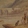19TH CEN ENGLISH WATERCOLOR PAINTING BY DAVID COX PIC-2