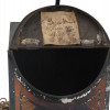 ANTIQUE MUSTARD SEED TIN CAN DESK LAMP WITH SHADE PIC-5