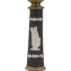 ENGLISH WEDGWOOD STYLE JASPER WARE LAMP W SHADE PIC-6