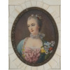 ROCOCO MINIATURE PAINTING AFTER FRANCOIS BOUCHER PIC-1
