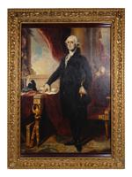 WASHINGTON OIL PAINTING AFTER GILBERT STUART