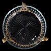 BACCARAT GILT BRONZE AND CRYSTAL CENTERPIECE BOWL PIC-3