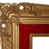 VINTAGE GOLDEN CARVED FRAMES FOR WALL ART, 3 PCS PIC-3