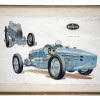 FRAMED WALL PRINTS OF ANTIQUE CARS BY TOBY NIPPEL PIC-3