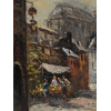 ATTRIBUTED TO LUKE MARTINEAU PARIS OIL PAINTING PIC-3