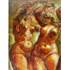 GRACES FEMALE NUDES PAINTING BY CHARLES BURDICK PIC-2