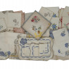 VINTAGE HAND EMBROIDERED COTTON COLLECTIBLES PIC-0