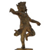 ANTIQUE ITALIAN PATINATED BRASS PUTTO SCULPTURE PIC-7