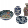 COLLECTION OF CHINESE PORCELAIN VASES BOWLS JAR PIC-0