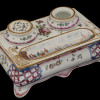 JAPANESE ARNART CREATION PORCELAIN HOME DECOR SET PIC-4