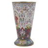 LARGE RUSSIAN GILT SILVER ENAMEL PRESENTATION CUP PIC-1