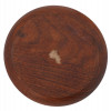 SET OF SIX HAND CARVED WOODEN COASTERS WITH STAND PIC-6