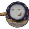 NEOCLASSICAL GILT PORCELAIN TEA MUSTACHE CUP WITH SAUCER PIC-7