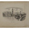 MID CENT COASTERS WITH EUROPEAN CITYSCAPE PRINTS PIC-1