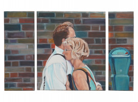 TRIPTYCH OIL PAINTING BY NICHOLAI SZYDLOWSKI