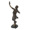 FRENCH BRONZE MAN FIGURE IN MANNER OF GUILLEMIN PIC-1