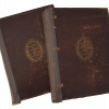 ANTIQUE FRENCH WORLD WAR I ALBUM IN TWO VOLUMES PIC-0