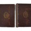 ANTIQUE FRENCH WORLD WAR I ALBUM IN TWO VOLUMES PIC-1