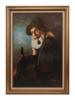 OLD SAILOR PORTRAIT OIL PAINTING SIGNED LEE YOUNG PIC-0