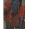 RUSSIAN ABSTRACT GOUACHE PAINTING SIGNED L POPOVA PIC-2