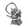 MID CENT MERIDEN SILVER PLATED TEAPOT WITH HEATER PIC-5