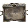 RUSSIAN SILVER GILT CLOISONNE ENAMEL CASKET BOX PIC-6