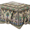 RUSSIAN SILVER GILT CLOISONNE ENAMEL CASKET BOX PIC-3