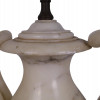 TWO VINTAGE ITALIAN CLASSICAL MARBLE VASE LAMPS PIC-7